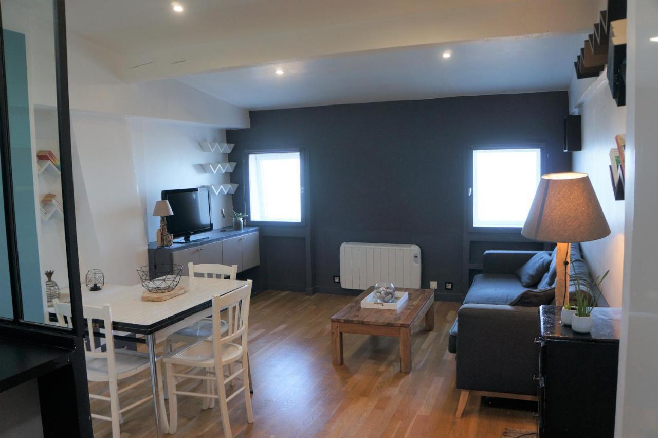 Charmant Appartement Avec Vue Face Mer Imprenable Mers-les-Bains Esterno foto