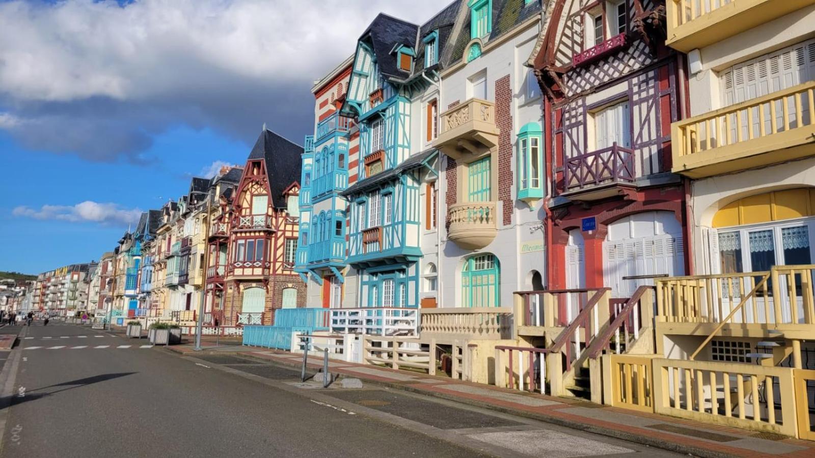 Charmant Appartement Avec Vue Face Mer Imprenable Mers-les-Bains Esterno foto